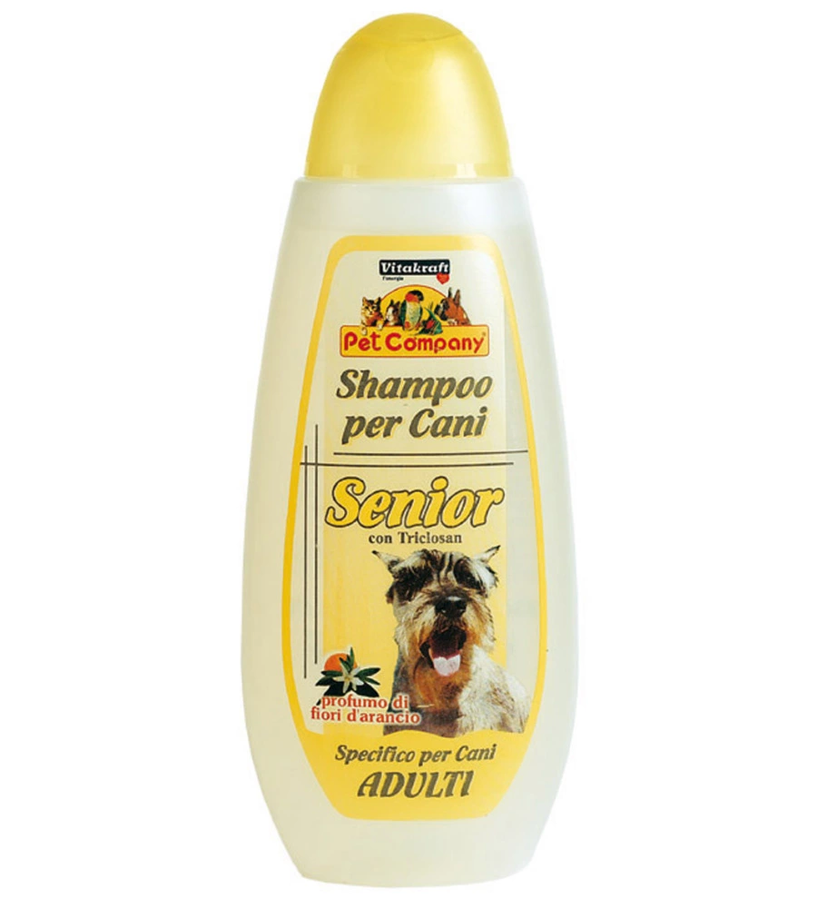 Shampoo per cani senior